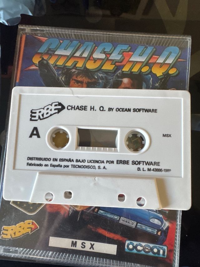 Juego MSX Chase H.Q. Ocean