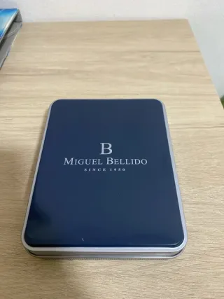 Cartera Miguel Bellido Azul y Plata