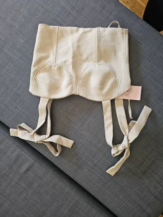 Top Corset Beige AR Talla Única