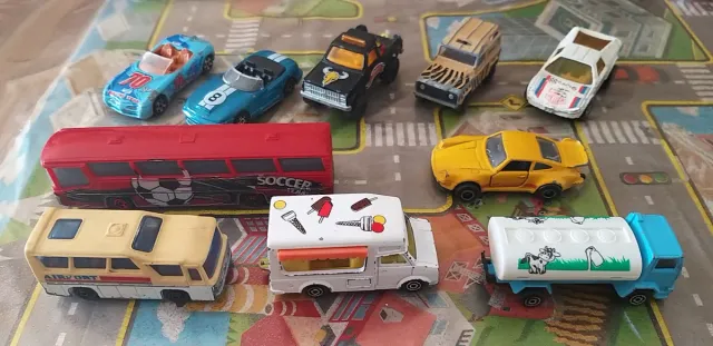 Lotto 10 auto Majorette rif766