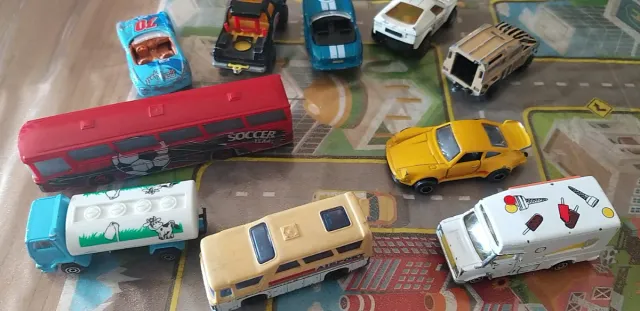 Lotto 10 auto Majorette rif766