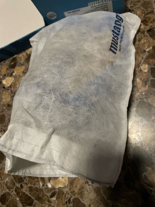 Zapatos Mustang Talla 37 Azul Ante