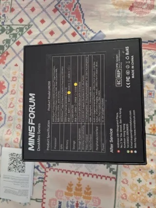 Mini PC MINIS FORUM UM250 Gris