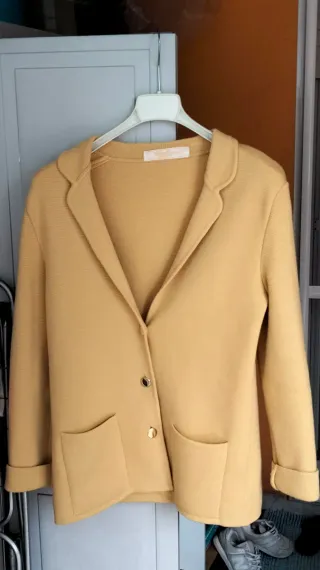 Giacca donna gialla vintage