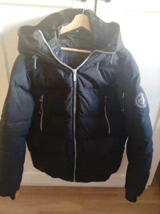 Abrigo Negro Hombre Supply & Demand XL