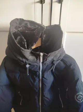 Abrigo Negro Hombre Supply & Demand XL