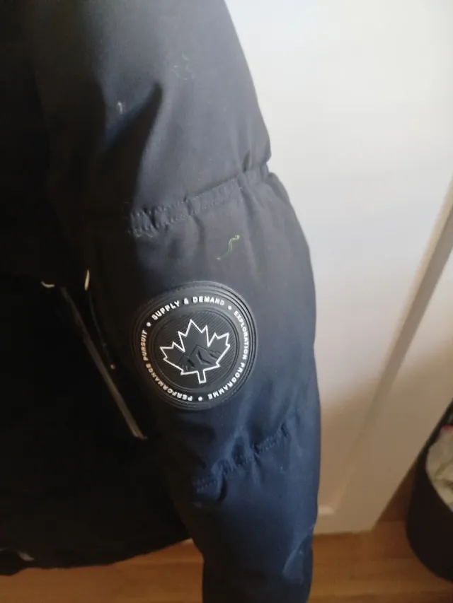 Abrigo Negro Hombre Supply & Demand XL