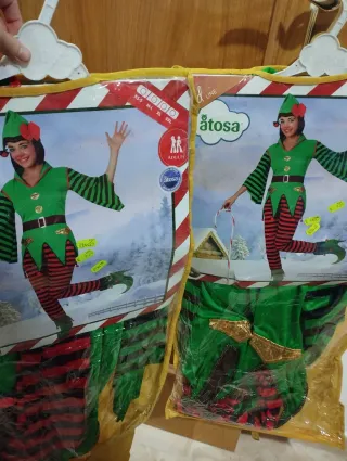 2 Disfraces Elfa Adulto Atosa