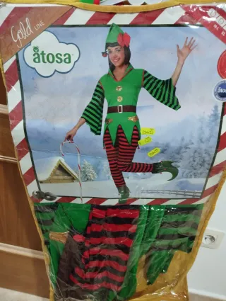 2 Disfraces Elfa Adulto Atosa