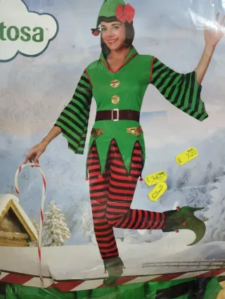 2 Disfraces Elfa Adulto Atosa