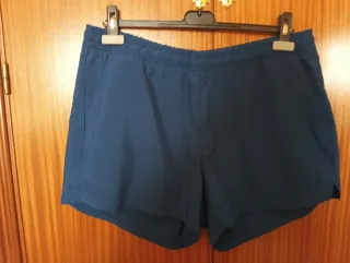 Pantalón corto deportivo Crivit mujer azul
