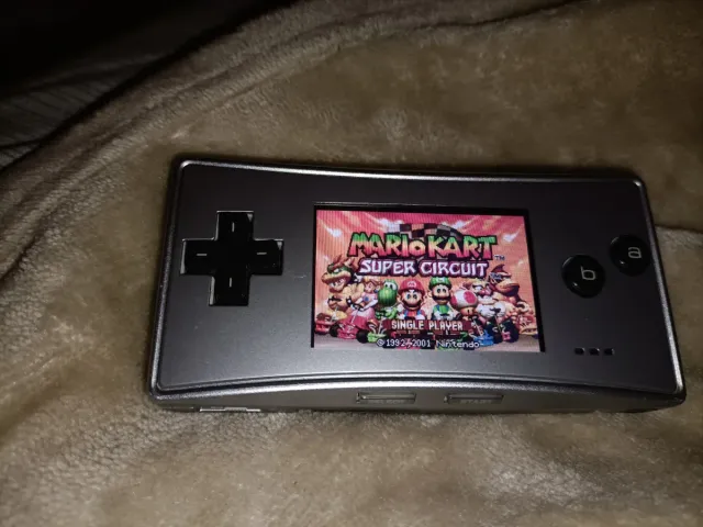 Nintendo Game Boy Micro Plata