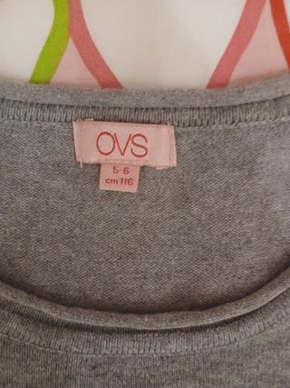 Abito OVS bambina cuore tg 5/6 anni