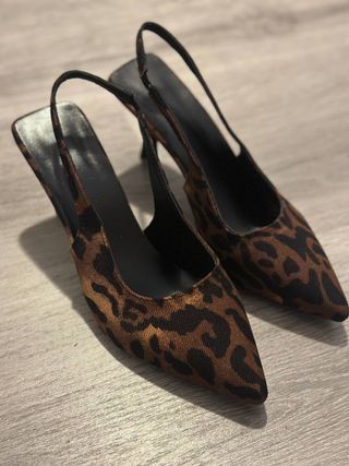 Nuevos tacones fiesta leopardo