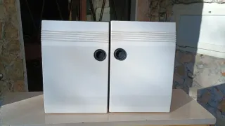 Mobiletto portaoggetti bianco