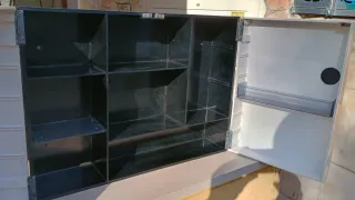 Mobiletto portaoggetti bianco