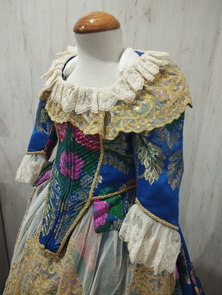 Traje Fallera Niña Siglo XVIII Niña 10-12 años