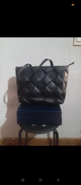 Bolso Calvin Klein Negro Mujer