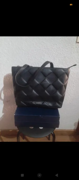 Bolso Calvin Klein Negro Mujer