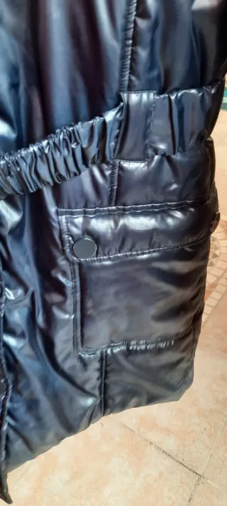 Trench impermeabile bluette