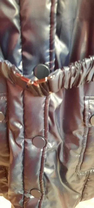 Trench impermeabile bluette