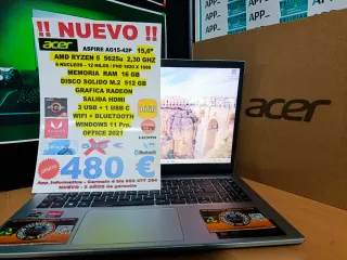 Portátil Acer Aspire AG15-42P 16GB RAM