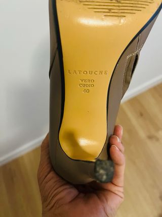 Botines Latouche Piel Talla 40 perfecto estado