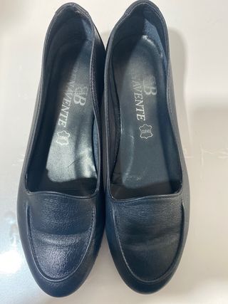 Zapatos B.VENTE Mujer Talla 35/36 Azul Marino