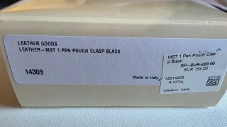 Estuche Montblanc para 1 artículo de escritura