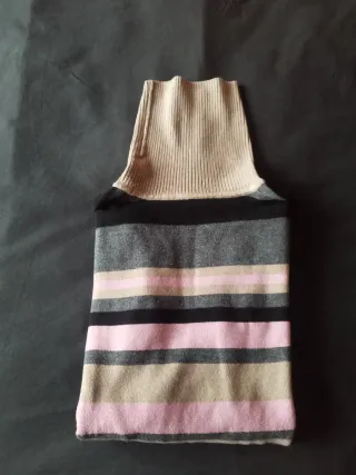 Jersey rayas cuello alto talla S