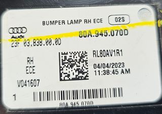 80A945070D Luz parachoques trasero dch Audi Q5 SQ5