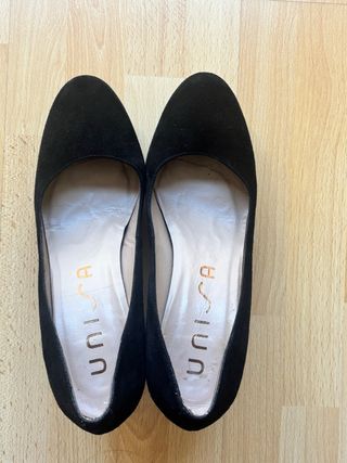 Zapatos Unisa ante negro