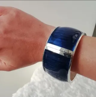 Bracciale Stroili Oro Blu e Argento..