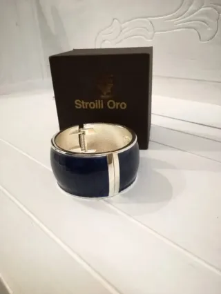 Bracciale Stroili Oro Blu e Argento..