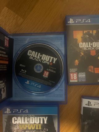 4 Juegos Call of Duty PS4/PS5