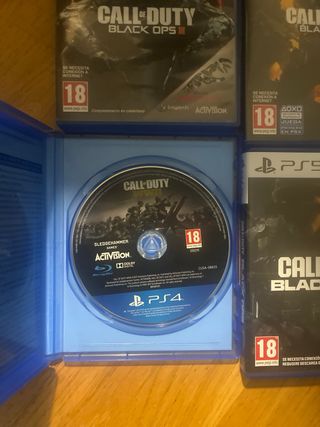 4 Juegos Call of Duty PS4/PS5