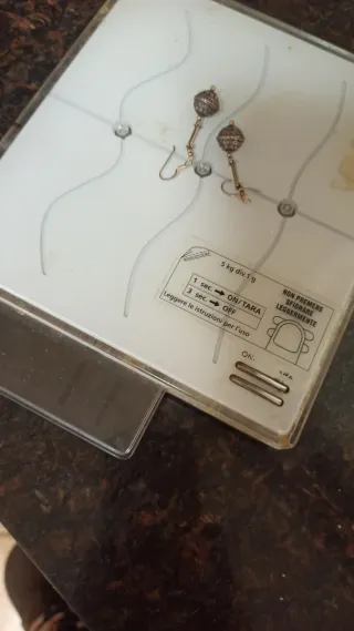 Pendientes Plata Antigua 925