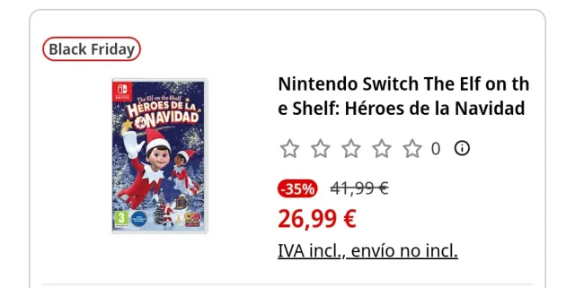 The Elf on the Shelf: Héroes de la Navidad Switch