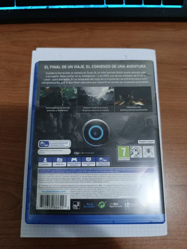 PS4 Robinson The Journey VR Richiesto