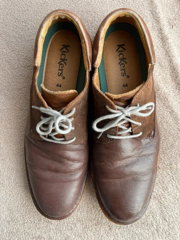 Zapatos Kickers Hombre Beige / Marrón