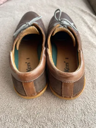 Zapatos Kickers Hombre Beige / Marrón