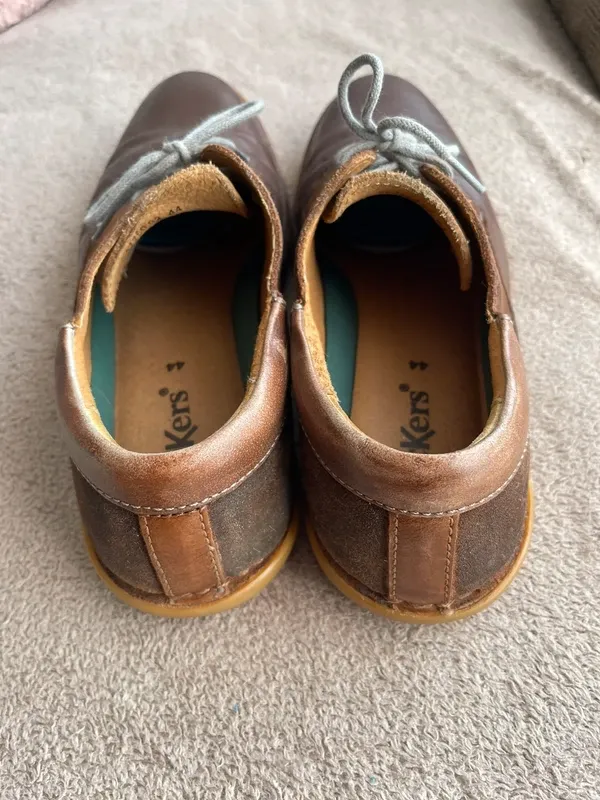 Zapatos Kickers Hombre Beige / Marrón