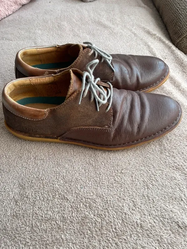 Zapatos Kickers Hombre Beige / Marrón