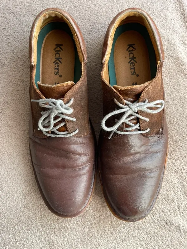 Zapatos Kickers Hombre Beige / Marrón