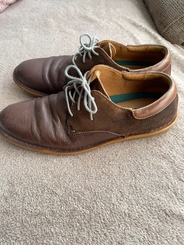 Zapatos Kickers Hombre Beige / Marrón