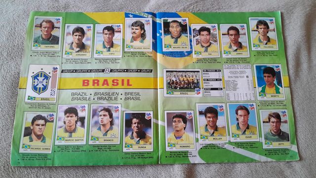 Álbum Panini USA 94 Completo
