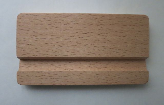 Soporte madera móvil/tablet