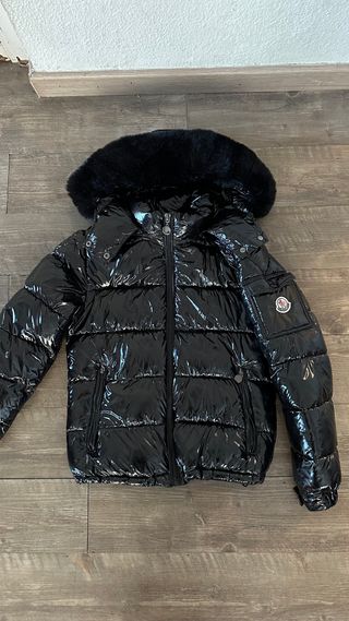Campera Moncler Negra Talla S