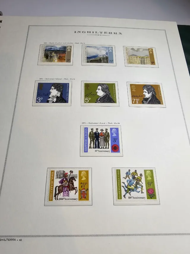 Album Marini Inghilterra e Jersey MNH