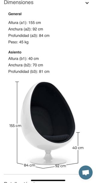 Poltrona a sacco Pod di Eero Aarnio